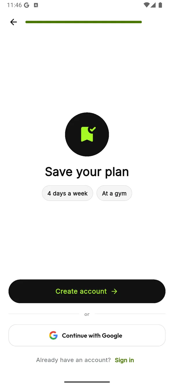 Your plan